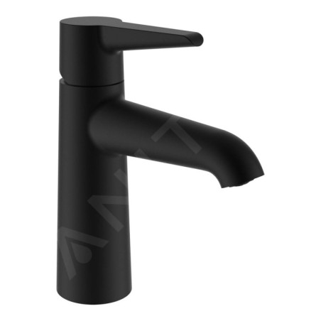 Laufen Pure - Mitigeur de lavabo, Eco+, noir mat HF901702428000