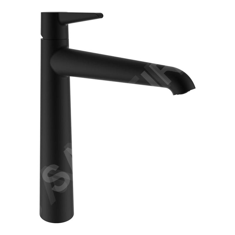 Laufen Pure - Mitigeur de lavabo, Eco+, noir mat HF901714428000