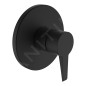 Laufen Pure - Mitigeur de douche encastré, noir mat HF901778428000