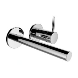 Laufen Twinplus - Mitigeur de lavabo encastrable, installation à 2 trous, chrome HF905470100000