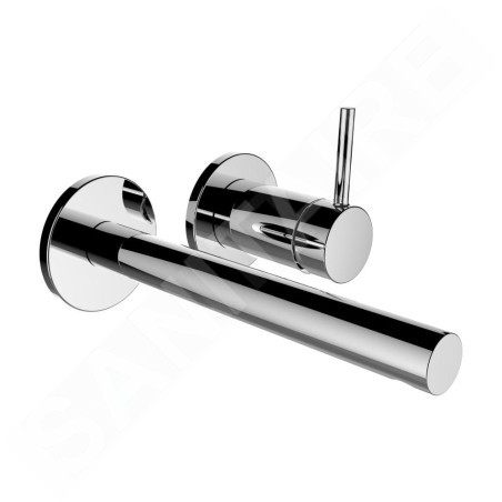 Laufen Twinplus - Mitigeur de lavabo encastré, installation à 2 trous, chrome HF905471100000