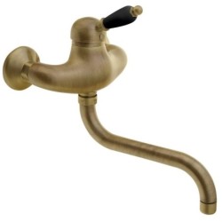 Sapho Kirké Black - Mitigeur de lavabo, bronze KI15NB