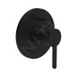 Laufen Lua - Mitigeur encastré 2 sorties, noir mat H3210860810001