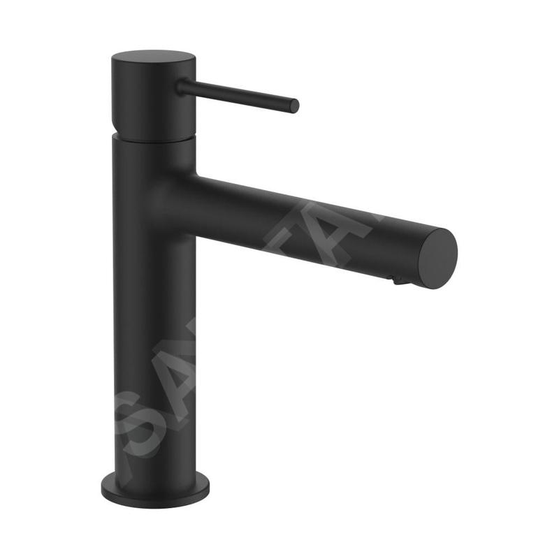 Laufen Twinplus Slim - Mitigeur de lavabo, noir mat HF505404428000