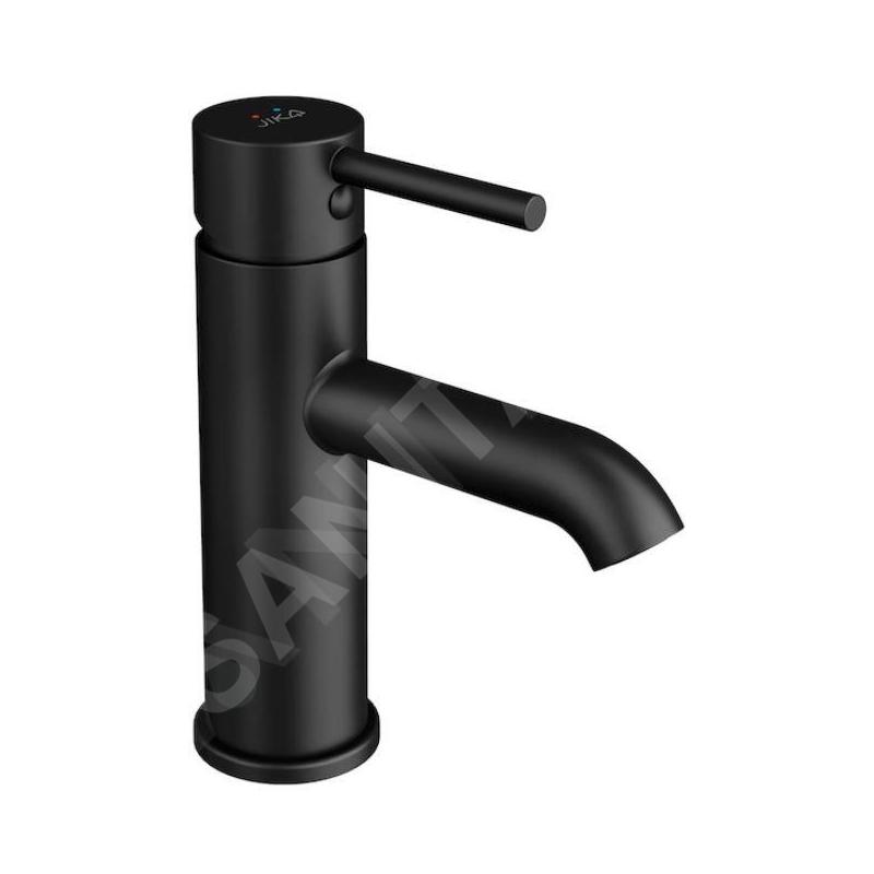Jika Mio Style - Mitigeur de lavabo, Cold Start, noir mat H3112F17169101