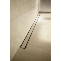 I-Drain Tile - Grille en inox pour caniveau de douche, pour l'insertion de carreaux, longueur 1000 mm IDRO1000Y