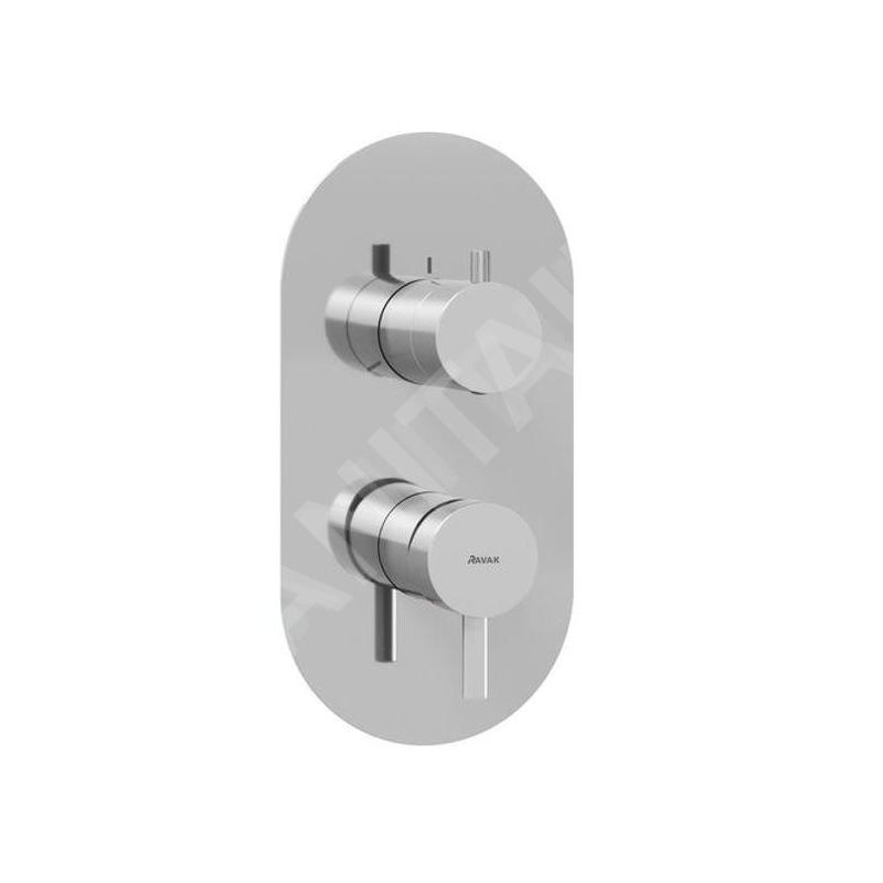 Ravak Espirit - Mitigeur encastré 3 sorties, chrome X070203