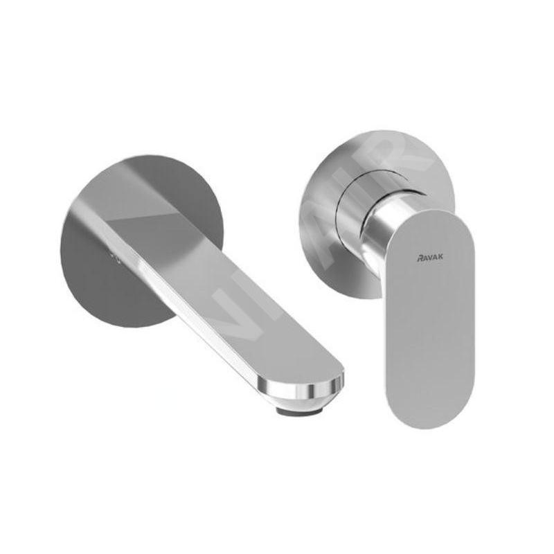 Ravak Eleganta - Mitigeur de lavabo encastré, 2 trous, chrome X070212