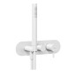 Ravak Espirit - Mitigeur encastré pour 3 appareils, avec accessoires, blanc mat X070245