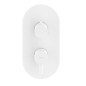 Ravak Espirit - Robinet encastré 3 sorties, blanc mat X070246