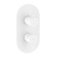 Ravak Espirit - Robinet encastré 3 sorties, blanc mat X070246
