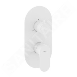 Ravak Eleganta - Robinet encastré 3 sorties, blanc mat X070260
