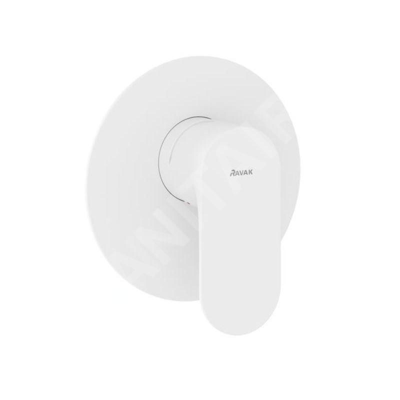 Ravak Eleganta - Mitigeur encastré, avec corps d’encastrement, blanc mat X070262