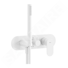 Ravak Eleganta - Mitigeur encastré 2 sorties, blanc mat X070263