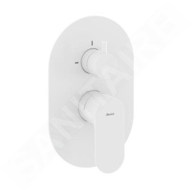 Ravak Eleganta - Mitigeur encastré 2 sorties, blanc mat X070264