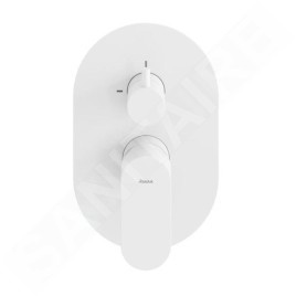 Ravak Eleganta - Mitigeur encastré 2 sorties, blanc mat X070264