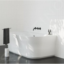 Ravak Espirit - Mitigeur bain libre, montage 3 trous, avec corps, noir mat X070277