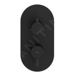 Ravak Espirit - Mitigeur encastré 3 sorties, noir mat X070283