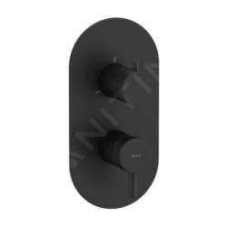 Ravak Espirit - Mitigeur encastré 3 sorties, noir mat X070283