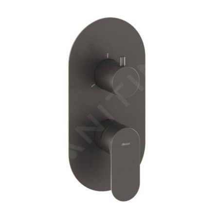 Ravak Eleganta - Mitigeur encastrer 3 sorties, graphite brossé X070334