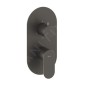 Ravak Eleganta - Mitigeur encastrer 3 sorties, graphite brossé X070334