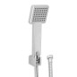 Novaservis Sets de douche - Colonne de douche 130 avec flexible et support de douche, chrome MINI130,0