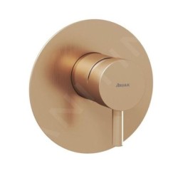 Ravak Espirit - Mitigeur encastré pour 1 appareil, avec corps, or rose brossé X070359