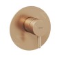 Ravak Espirit - Mitigeur encastré pour 1 appareil, avec corps, or rose brossé X070359