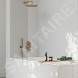 Ravak Espirit - Mitigeur thermostatique encastré pour 3 appareils, or rose brossé X070363