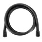 Sapho Accessoires de douche - Flexible de douche, 150 mm, noir mat 1208-17
