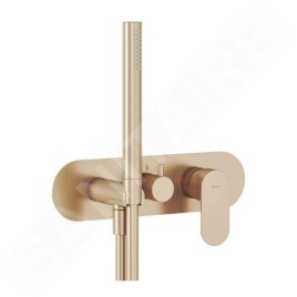 Ravak Eleganta - Mitigeur encastré 3 appareils, or rose brossé X070370