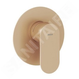 Ravak Eleganta - Mitigeur encastré, avec corps d’encastrement, or rose brossé X070373