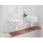 Ravak Eleganta - Mitigeur de lavabo, blanc mat X070385