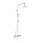 Hansa Micra - Set de douche Style 200 avec thermostat, Thermo Cool, ECO, chrome 44350230