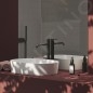 Ravak Espirit - Mitigeur de lavabo, BeCool, graphite brossé X070407