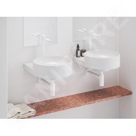 Ravak Eleganta - Mitigeur de lavabo, BeCool, blanc mat X070420