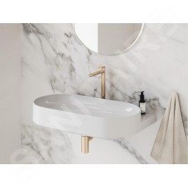 Ravak Eleganta - Mitigeur de lavabo, BeCool, or rose brossé X070423
