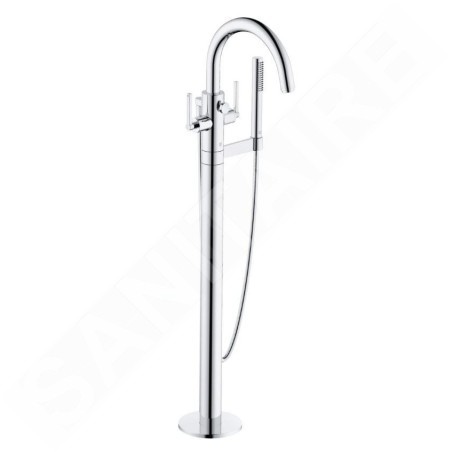 Kludi Nova Fonte - Mitigeur de baignoire pour montage au sol, chrome 205900515