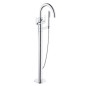 Kludi Nova Fonte - Mitigeur de baignoire pour montage au sol, chrome 205900515
