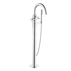 Kludi Nova Fonte - Mitigeur de baignoire pour montage au sol, chrome 205900520