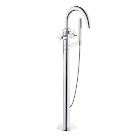 Kludi Nova Fonte - Mitigeur de baignoire pour montage au sol, chrome 205900520