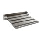 Reming Accessoires en inox - Abattant rabattable, inox brossé ALT2