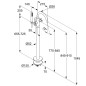 Kludi Nova Fonte - Mitigeur de baignoire pour montage au sol, chrome 205900520
