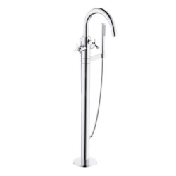 Kludi Nova Fonte - Mitigeur de baignoire pour montage au sol, chrome 205900539