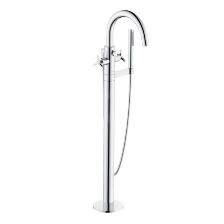 Kludi Nova Fonte - Mitigeur de baignoire pour montage au sol, chrome 205900539