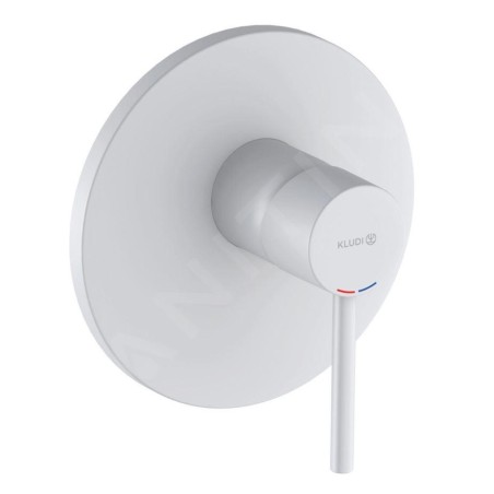 Kludi Bozz - Mitigeur de douche encastré, blanc mat 386555376