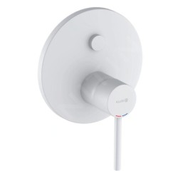 Kludi Bozz - Mitigeur encastré, 2 sorties, blanc mat 386595376