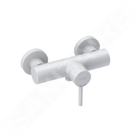 Kludi Bozz - Mitigeur de douche, blanc mat 388315376