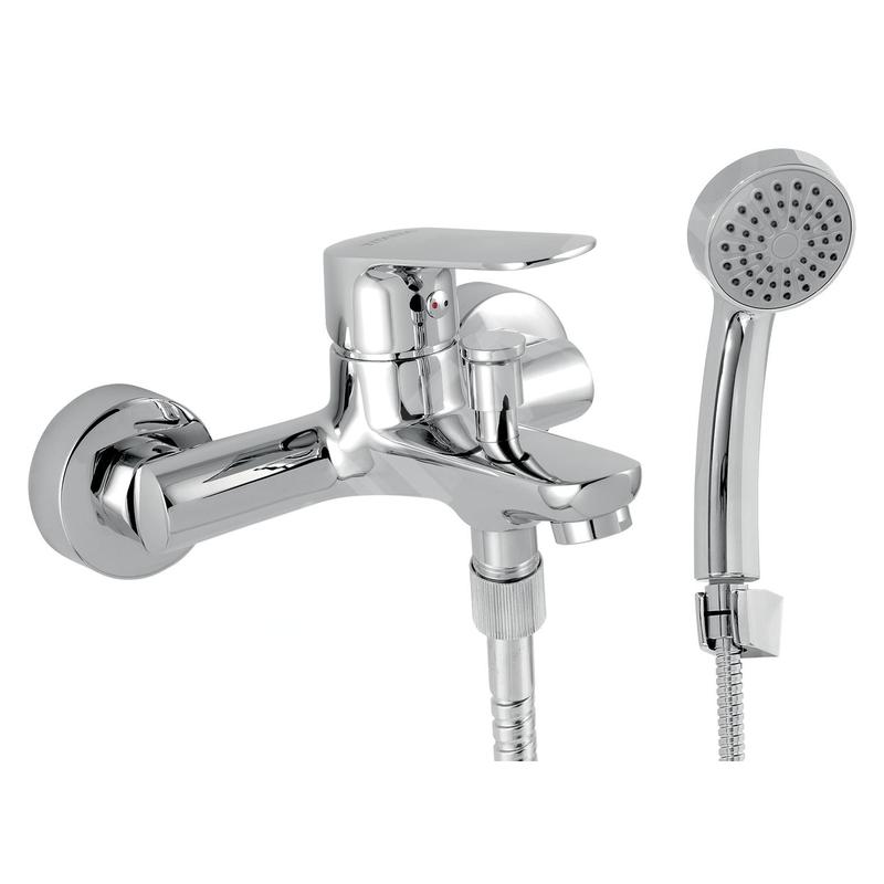 Novaservis Titania Cosmos - Mitigeur de baignoire avec accessoires, chrome 90220,0E