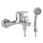 Novaservis Titania Cosmos - Mitigeur de baignoire avec accessoires, chrome 90220,0E